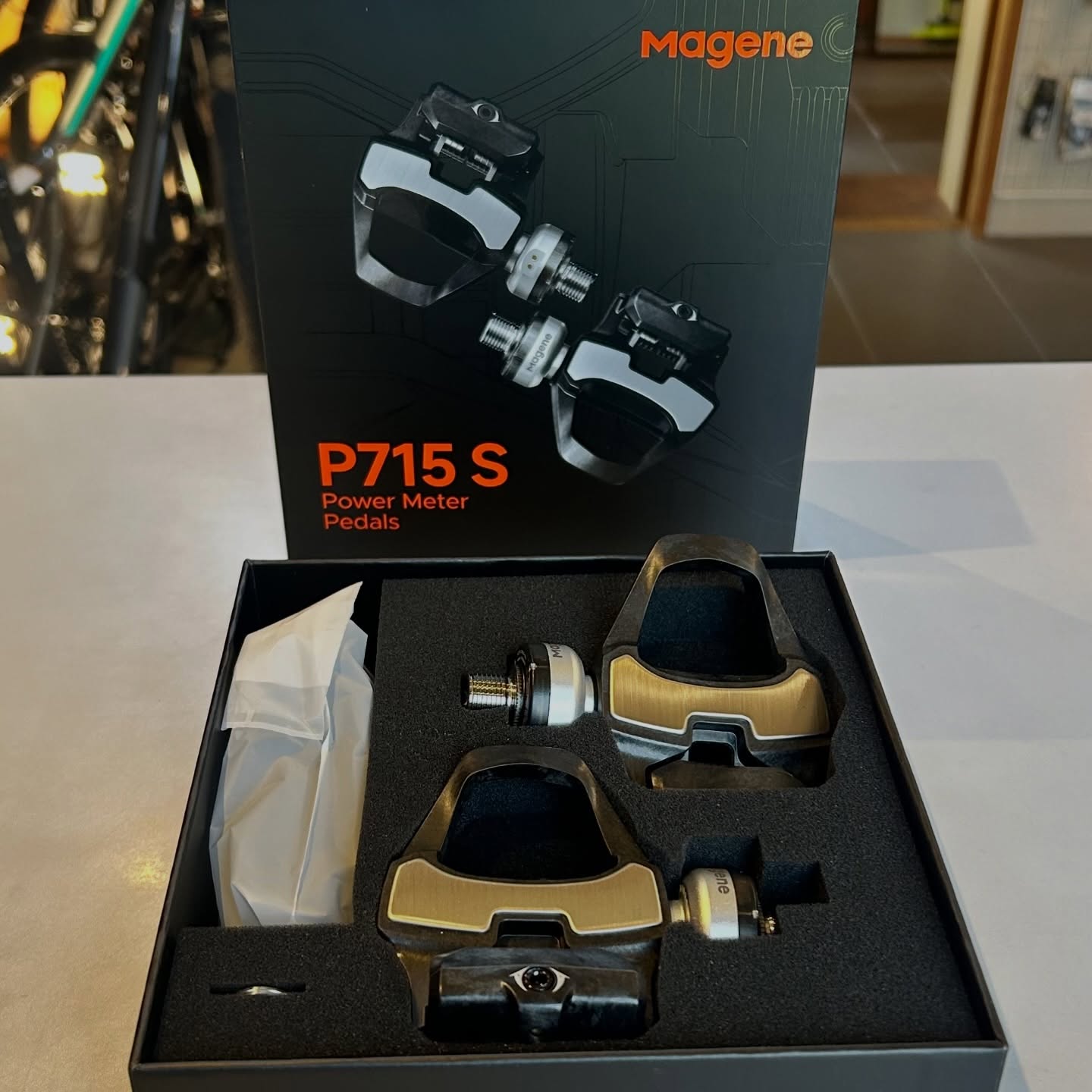 マージーン　ペダル型パワーメータ―　P715 /長野県/飯田市/スポーツバイク自転車店